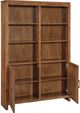 Archbold Furniture Customizable 2 West 48" x 72" Bookcase with Doors-2