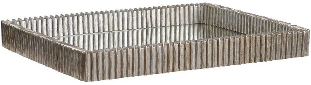 Uttermost® Talmage Silver Leaf Mirrored Tray-0