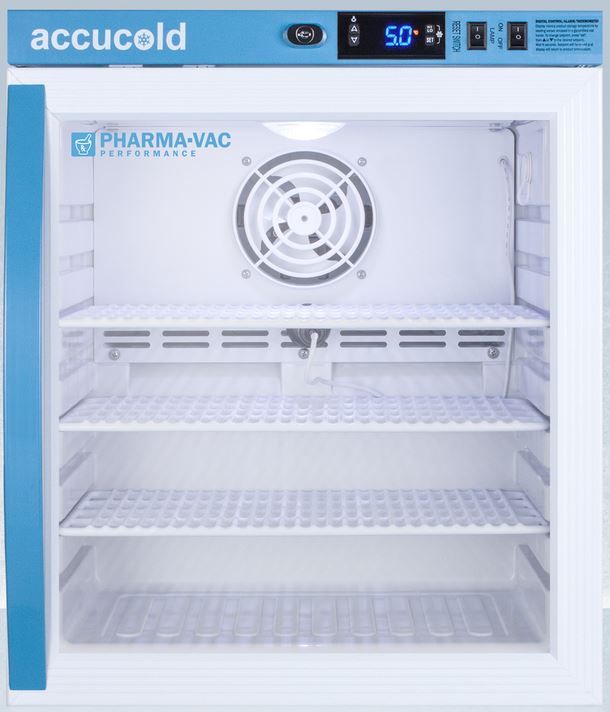 Accucold® Pharma-Vac Performance Series 1.0 Cu. Ft. White Vaccine Refrigerator-0