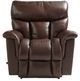 La-Z-Boy® Mateo Chocolate Leather Manual Rocking Recliner-1