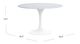 Bassett Mirror Dunham White Round Dining Table-1