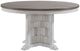 Liberty Furniture River Place Tobacco Pedestal Dining Table with Riverstone White Base-3
