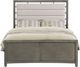Holland House Furniture Chelsea Gray King Panel Bed-0