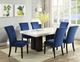 Steve Silver Co. Camila 7-Piece Blue/Ebony/White Dining Set-1
