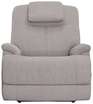 Flexsteel® Zecliner M1 Light Dove Gray Power Lift and Sleep Recliner with Power Headrest and Lumbar