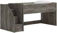 Signature Design by Ashley® Frandern Gray Twin Loft Storage Bed