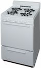Premier 24" White Freestanding Gas Range-2