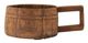 A & B Home Brown Antique Bowl With Handle-0