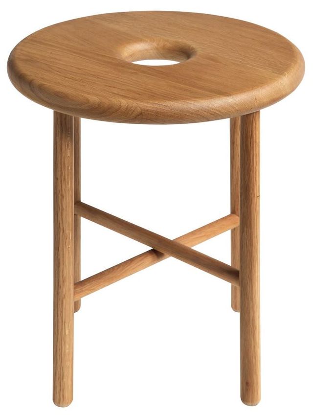 Moe's Home Collection Namba Natural Oak Stool-1