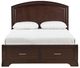 Homelegance® Hudson Cherry Queen Storage Platform Bed-2