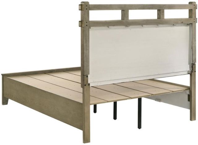 Coaster® Hazlewood 4-Piece Vineyard Oak Eastern King Panel Bedroom Set-2