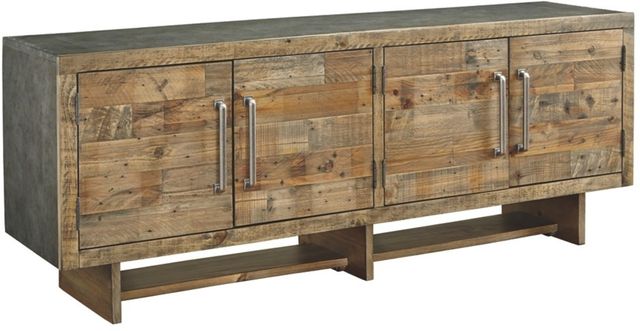 Signature Design by Ashley® Mozanburg Rustic Brown 72" TV Stand-0