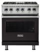 Viking® 5 Series 30'' Onyx Pro Style Dual Fuel Range-0
