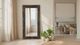 Nest Home Collections Santa Barbara Antique Black Leaner Mirror-1