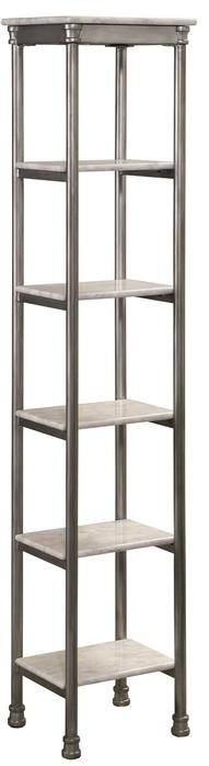 homestyles® Orleans Gray Six Tier Shelf-0
