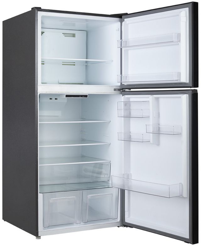 Verona® 33” 24 Cu. Ft. Stainless Steel Look Top Freezer Refrigerator-2