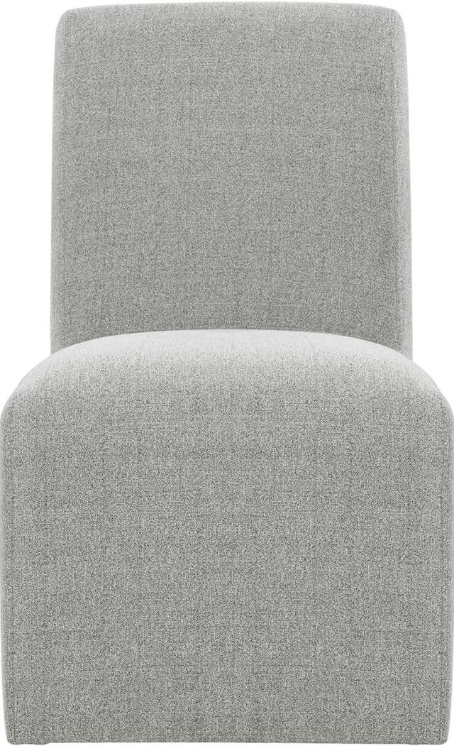 Elements International Nero Gray Side Chair-1