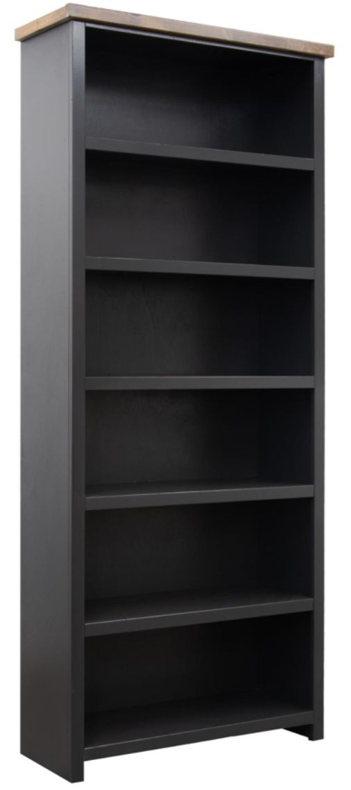 Legends Home Essex Sandstone/Whiskey 86" Bookcase-0