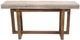 A & B Home Simbu Brown Hand Carved Apron Console Table-3