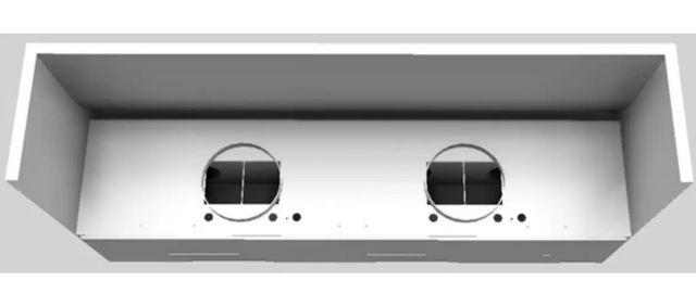 Vent-A-Hood® 54" White Wall Mounted Range Hood-2