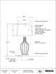 Renwil® Stan Antique Mercury Table Lamp-4