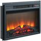 Elements International Rosalie Natural 71" TV Console with Fireplace Insert -3