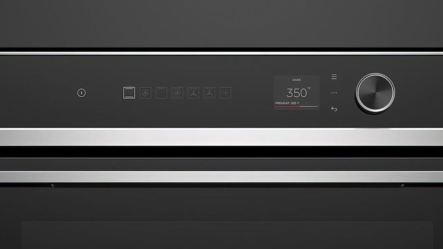 Fisher & Paykel Series 7 30" Black Contemporary Single Electric Wall Oven-6
