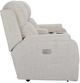 La-Z-Boy® Dorian Cream Power Reclining Loveseat with Console, Headrest, and Lumbar-3