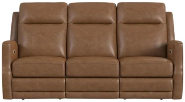 Flexsteel® Maxwell Cedar Power Reclining Sofa with Power Headrests and Lumbar-2