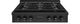 ZLINE Paramount Series 36" Black Stainless Steel Gas Rangetop-0
