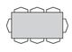 Bermex® Urban Prestige Rectangular Dining Table-1