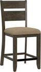 Emerald Home Sarasota 6-Piece Brown/Dark Brown Counter Table Set-2