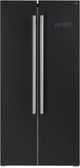 FORNO® Salerno Espresso 33" 15.6 Cu. Ft. Black Counter Depth Side-by-Side Refrigerator-1