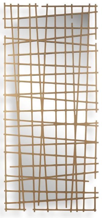 Uttermost® Golden Intersection Antique Gold Mirrored Wall Decor-0