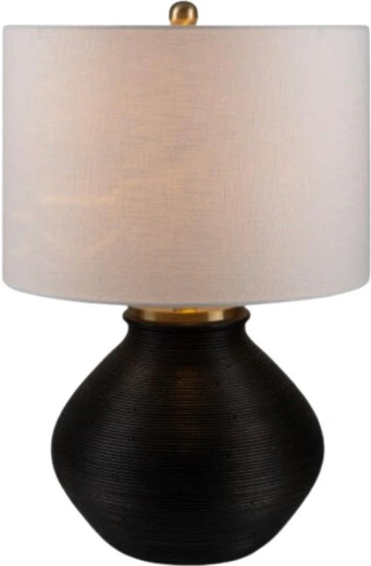 Surya Brillo Colored Brown Table Lamp-3