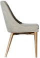 LH Home Fritz Natural/Taupe Dining Side Chair-4