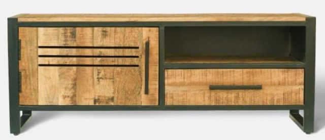 Jaipur Furniture Frais Black/Brown Small TV Unit-1