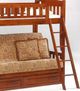 Night & Day Furniture™ Cinnamon Cherry Twin/Full Futon Bunk Bed-1