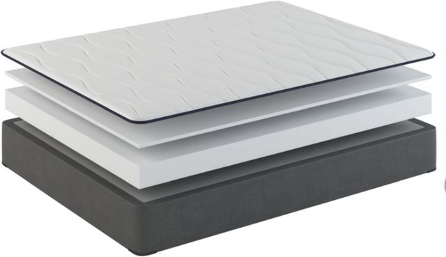 Sherwood® Bedding Essentials® Charming 6.5" Foam Firm Tight Top Full Mattress-2
