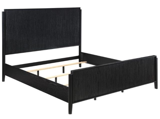 Coaster® Brookmead 5-Piece Black Eastern King Panel Bedroom Set-1