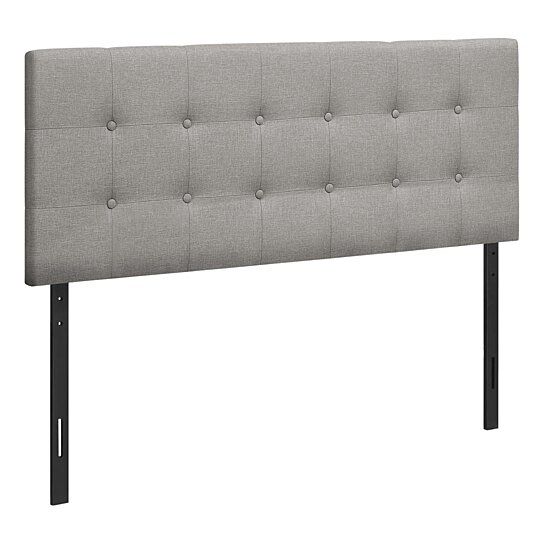 Monarch Specialties Inc. Gray Full Headboard-0