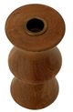 Moe's Home Collection Sequence Brown Small Wooden Candle Holder-1