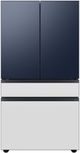 Samsung Bespoke 36" White Glass French Door Refrigerator Bottom Panel-5