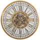 YHD Gold/White Wall Clock-0