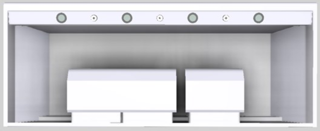 Vent-A-Hood® 60" White Wall Mounted Range Hood-2