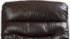 La-Z-Boy® Joshua Chestnut Leather Power Rocking Recliner with Headrest-3