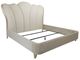 Michael Amini® Villa Cherie Caramel/Champagne California King Upholstered Panel Bed -2