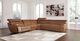Signature Design by Ashley® Temmpton 5-Piece Chocolate Power Reclining Curved Sectional-1