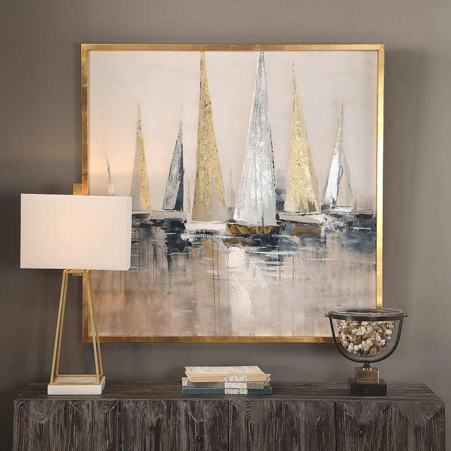Uttermost® Regatta Hand Painted Canvas-1