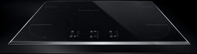 JennAir® Lustre 36" Stainless Steel Electric Cooktop-1